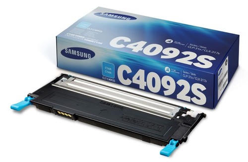 Genuine samsung cyan toner - cyan,